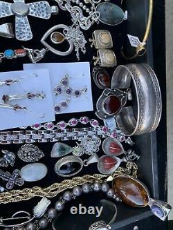100 Gram Wholesale Lot Resell Sterling Silver 925 Jewelry All Wearable No Scrap