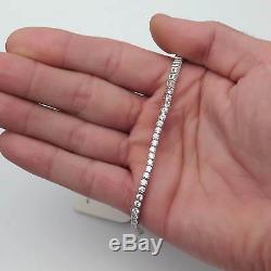 16 Created Diamond Necklace 13.75tcw Round 925 Solid Sterling Silver