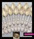 18 Pieces! Antique 1880s French Sterling Silver & Vermeil Gold Coffee Spoons Set