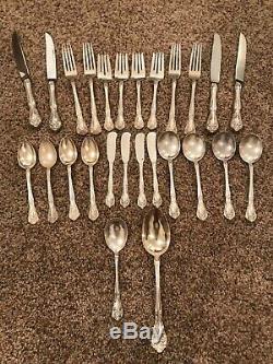 1,100 GramsSTERLING SILVERAlvin Chateau RoseSCRAP/USE/RESELL FLATWARE LOT