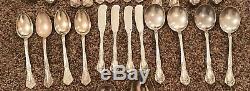 1,100 GramsSTERLING SILVERAlvin Chateau RoseSCRAP/USE/RESELL FLATWARE LOT