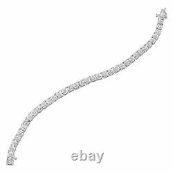 1/4 ct Diamond Tennis Bracelet in Sterling Silver, 7