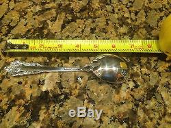 1 Clean Wallace Grand Grande Baroque Gumbo Soup Sterling Silver Spoon 16 Avail