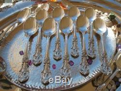1 Rare Sterling Silver Oval Soup Spoon Reed Barton Francis 1 Flatware Heavy Old