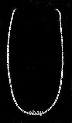 2.5MM Handmade Solid 925 Sterling Silver Balinese BYZANTINE Chain Necklace Bali