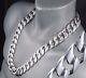 32 464g Biker Heavy Huge Curb Links Chain 925 Sterling Silver Mens Necklace Pre