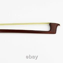 4/4 Full Size, Genuine Pernambuco Violin Bow Model Master, Sterling silver Thread