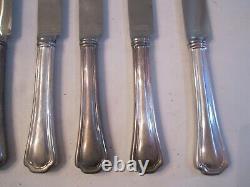 4 REED & BARTON STERLING SILVER KNIVES FLATWARE EACH KNIFE IS 71g TUB T