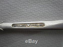 54 Pcs Wallace Grande Baroque Sterling Silver Flatware