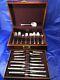 57 Pieces Lovely Towle Sterling Silver Craftsman Flatware Service For 8 & More