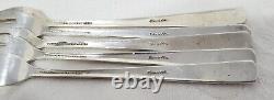 5 Gorham Sterling Silver Camilla Coctail/Seafood Forks
