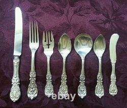 67pc Reed & Barton Francis I Place Size Sterling Silver Flatware Set