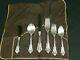 6 Pc Setting Wallace Grande Baroque Sterling Flatware Set Excellent