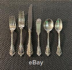 6-Piece Place Size Setting Grande Baroque (Sterling, 1941) by WALLACE SILVER