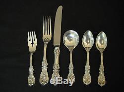 78pc Reed & Barton FRANCIS I Sterling Silver Flatware