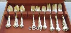 79 Pc Set for 12, Reed & Barton Sterling Silver Savannah Flatware withServing &Box