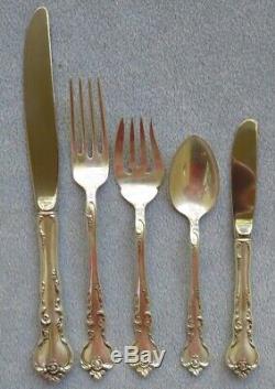 79 Pc Set for 12, Reed & Barton Sterling Silver Savannah Flatware withServing &Box
