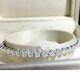 8ct Round Cut Lab-created Diamond Tennis Bracelet Women's 14k White Gold Finish