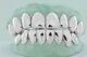 925 Solid Sterling Silver Custom Fit Handmade Perm Cut Design Real Grill Grillz