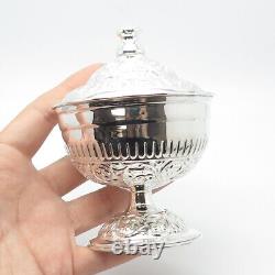 925 Sterling Silver Antique Ornate Vase / Bowl