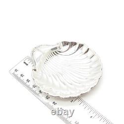 925 Sterling Silver Antique Webster Seashell Dish