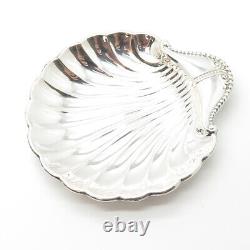 925 Sterling Silver Antique Webster Seashell Dish