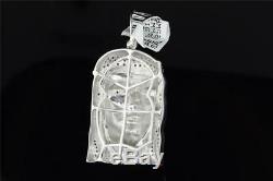 925 Sterling Silver Diamond Jesus Face Piece Head Pendant with Chain 0.25 Ct