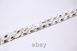 925 Sterling Silver Rope Chain Necklace 1.5mm-7mm Sz 16-36