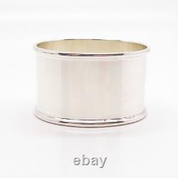 925 Sterling Silver Vintage Elephant for Good Luck Napkin Ring Holder