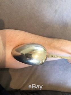 A+ Dublin Irish 1784 Sterling Silver Long Stuffing Spoon