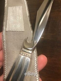 Acorn by Georg Jensen Sterling Silver Cheese Knife / Bar Knife Pronged
