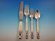 Acorn By Georg Jensen Sterling Silver Flatware Set For 12 Service 48 Pieces