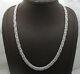 Anti-tarnish Domed Byzantine Chain Necklace Real Sterling Silver Qvc 18 20