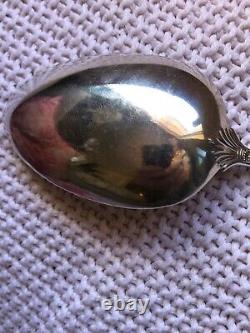 Antique 1886 Gorham Fontainebleau Sterling Silver 8.25 Serving Spoon