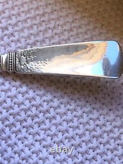 Antique 1886 Gorham Fontainebleau Sterling Silver 8.25 Serving Spoon