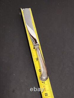 Antique 1907 George Hape Sterling Silver BUTTER KNIVESSheffield England