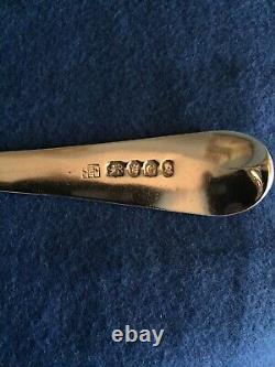 Antique British Sterling Silver Tablespoon Bateman