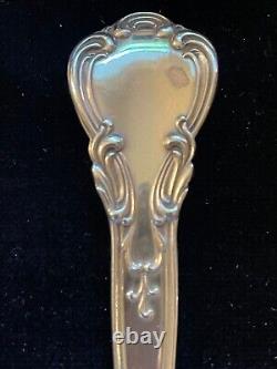 Antique GORHAM CHANTILLY Sterling Silver ICE CREAM FORK mono E