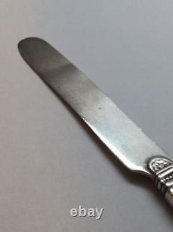 Antique Gorham 1880 Piper Sterling Silver Youth Fork & Knife Set #7277