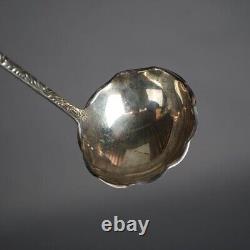 Antique Large Gorham Sterling Silver Ladle C1890