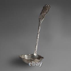 Antique Large Gorham Sterling Silver Ladle C1890