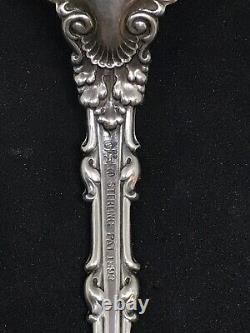Antique Pat 1893 Sterling Silver Whiting Imperial Queen Serving 8.5'' Spoon