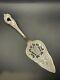 Antique Sterling Silver Cake Server (floral & Scrollwork) 54.8g