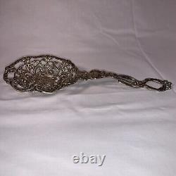 Antique Sterling Silver Large Spoon Bonbonniere