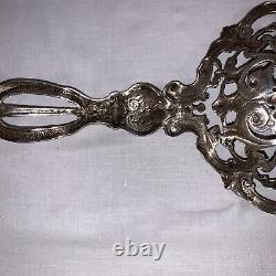 Antique Sterling Silver Large Spoon Bonbonniere