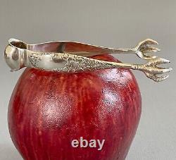 Antique Sterling Silver Tiffany & Co Sterling Silver Claw Sugar Tong. Rare