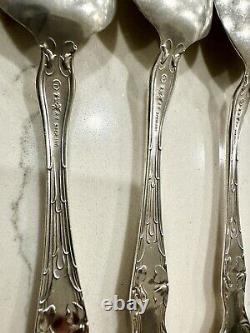 Antique Sterling Silver Wallace Violet Spoon Mono