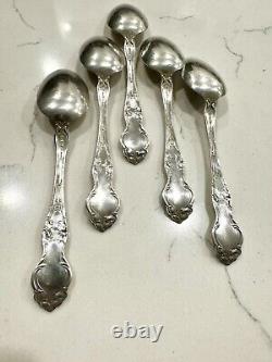 Antique Sterling Silver Wallace Violet Spoon Mono