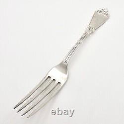 Antique Tiffany Co Sterling Silver Namesake Dinner Fork