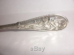 Antique Tiffany pat 1871 Sterling silver Japanese bird tea spoon